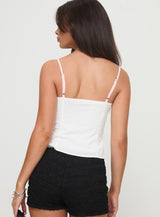 Thatcher Top White