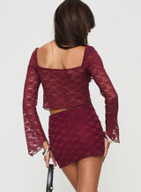 Camdyn Set Burgundy