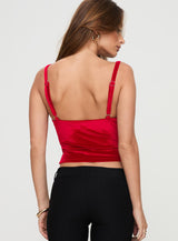 Say It Loud Top Red
