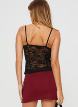 Kerr Lace Top Black