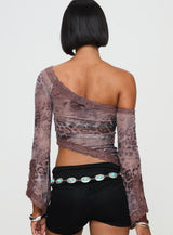 Empty Space Top Leopard