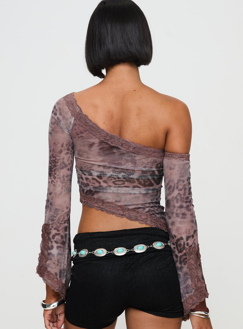 Empty Space Top Leopard