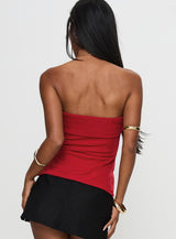 Strutter Strapless Top Glitter
