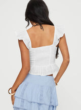Mylan Top White