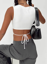 Uzo Top White