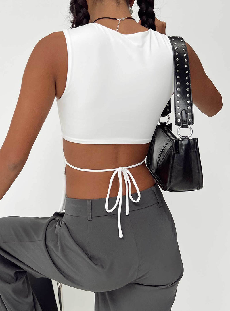 Uzo Top White