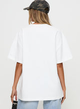 Power Play Active Oversized Tee White