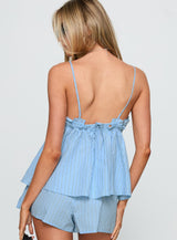 Abigayle Top Blue Stripe