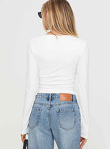 Nadene Top White