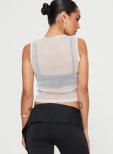 Birney Tank Top Silver