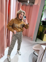 CATWALK JUNKIE - Barrel Fit Leopard Jeans