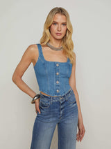 Saga Denim Top