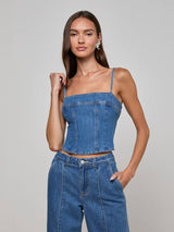 Arlin Denim Tank