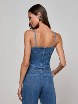 Arlin Denim Tank