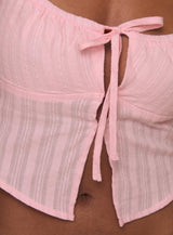 Langston Top Pink