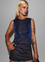 Uzo Top Navy