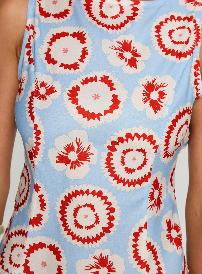 Lilitina Top Multi Floral