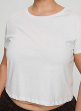 Micah Tee White Curve