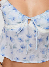 Karta Top White / Blue