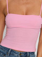 Race My Mind Top Pink