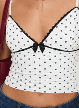 Rune Top White / Black