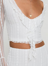 Neroli Frill Set White