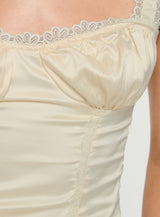 Vicente Corset Top Cream