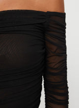 Hartford Off The Shoulder Top Black
