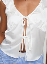 Elsinthra Top White
