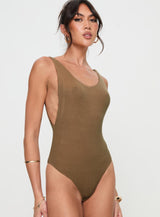 Yolando Bodysuit Taupe
