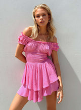 The Love Galore Romper Pink