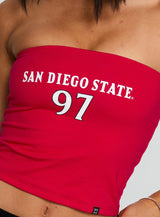 SDSU Tube Top Red