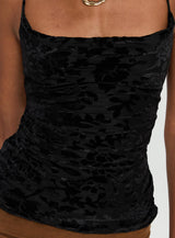 Celena Halter Top Black