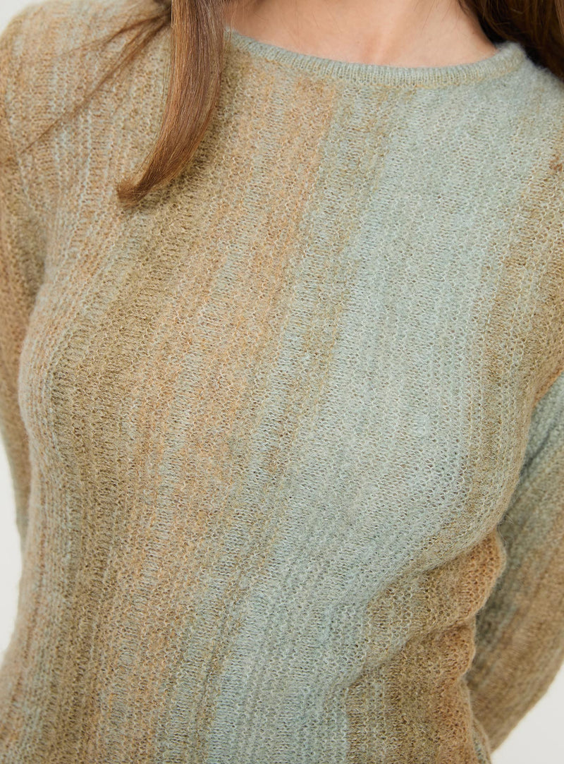 Cardenas Long Sleeve Top Green