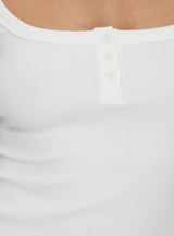 Daphine Long Sleeve Top White