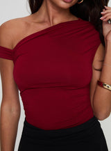 Beller Bodysuit Red