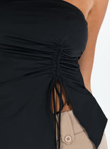 Dessy Strapless Top Black