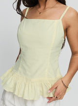 Mystery Of Love Frill Top Butter