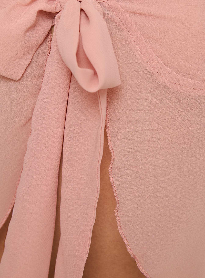 Rica Bow Top Pink