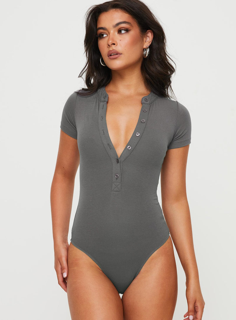 Kandis Bodysuit Marle Grey