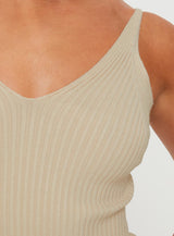 Keenan Bodysuit Beige
