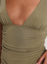 Sublime Ruched Top Green