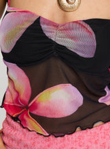 Palladino Halter Top Pink / Black