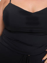 Evanda Top Black Curve