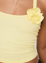 Youve Got The Love Top Yellow