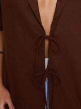 Since New York Top Brown