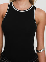 Pietra Bodysuit Black