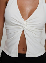 Fontanne Twist Top White
