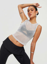 Birney Tank Top Silver
