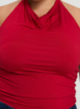 Imposter Top Cherry Red Curve